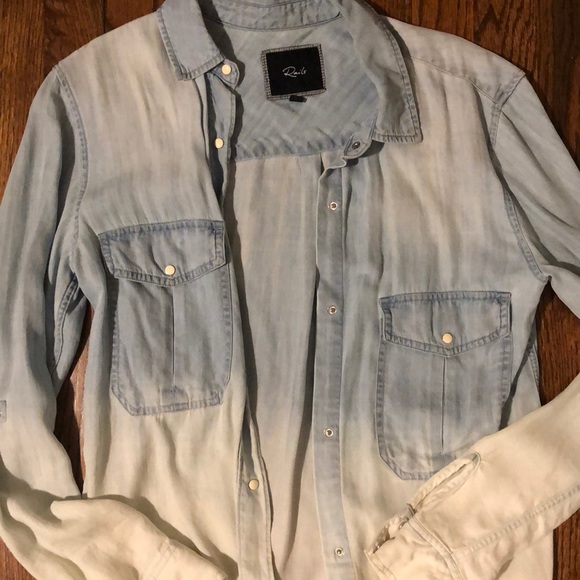 Rails ombré button down xs - Picture 3 of 4